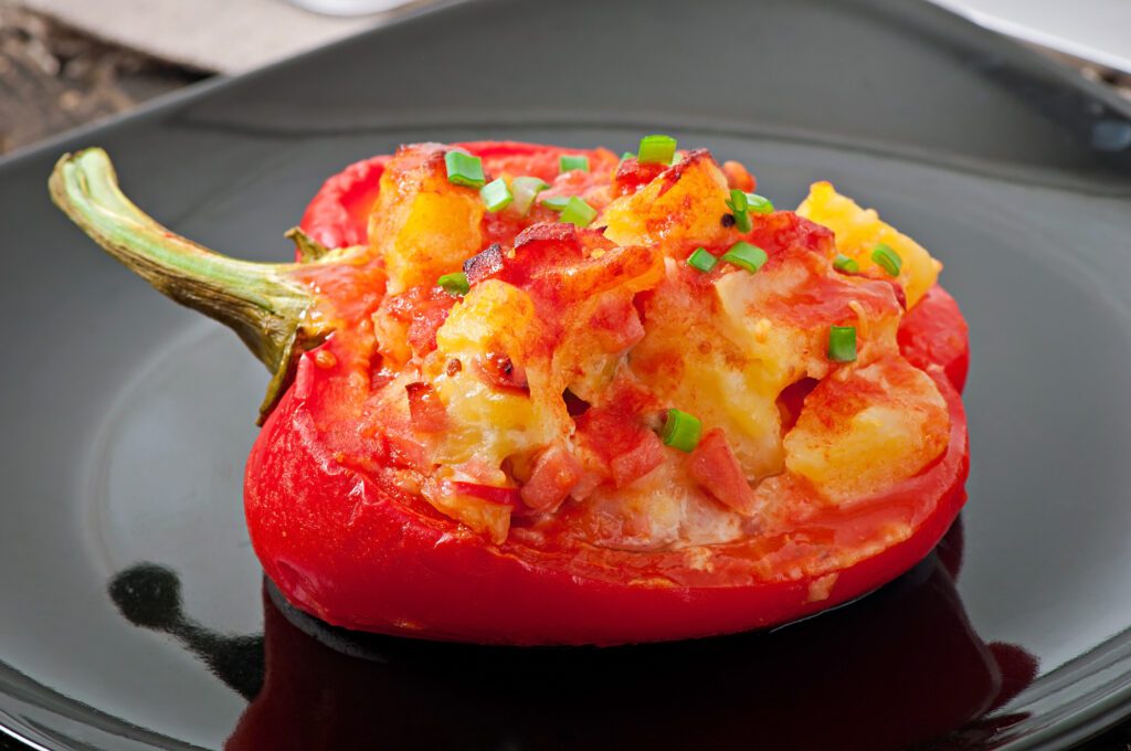 old-fashioned stuffed bell peppers