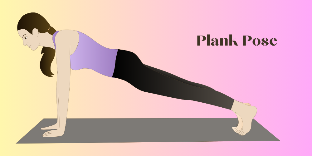 plank  pose yoga for weight loss