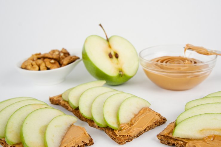 Apple Sandwiches, Healthy Breakfast Ideas for Kids