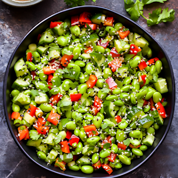 Asian-Inspired Edamame Salad, Healthy Salad Recipes For Weight Loss