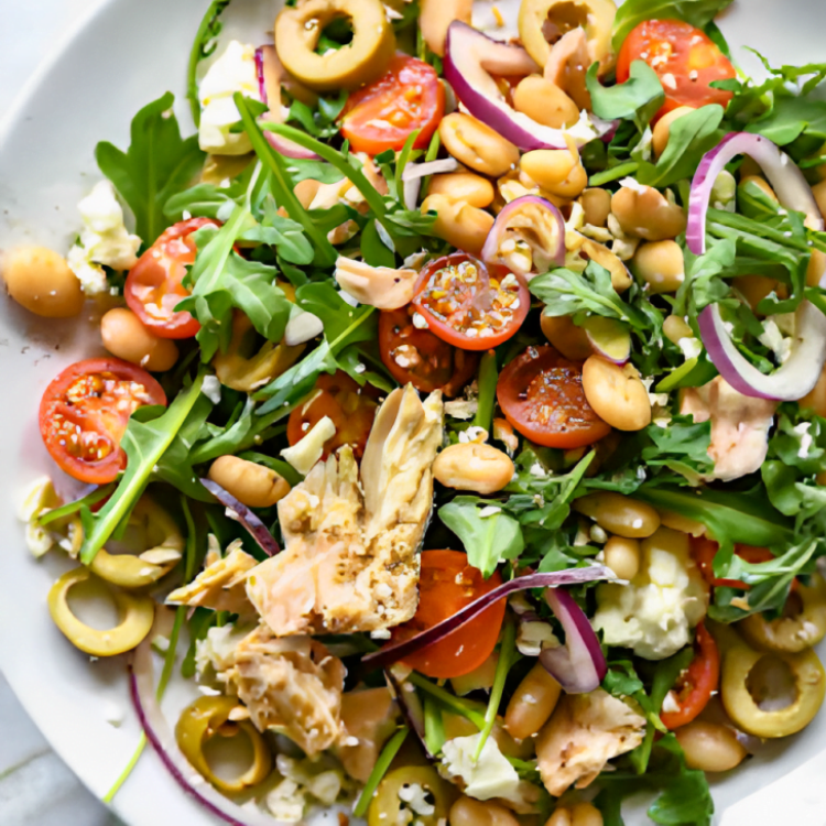 Tuna and White Bean Salad, Salad Recipes For Weight Loss
