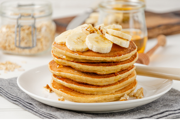 banana pancakes Healthy Breakfast Ideas for Kids