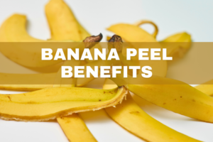 banana peel benefits - a banana peel
